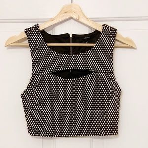 Polka Dot Crop Top